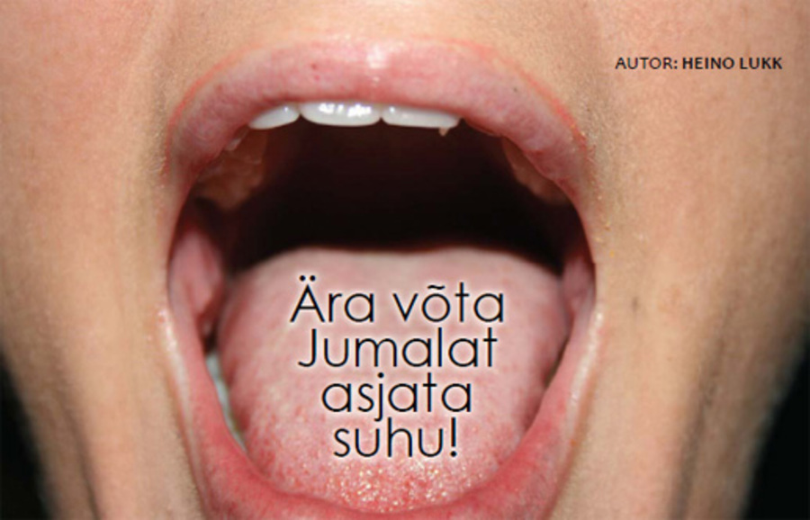 �ra v�ta Jumalat asjata suhu! (25.02.2009)