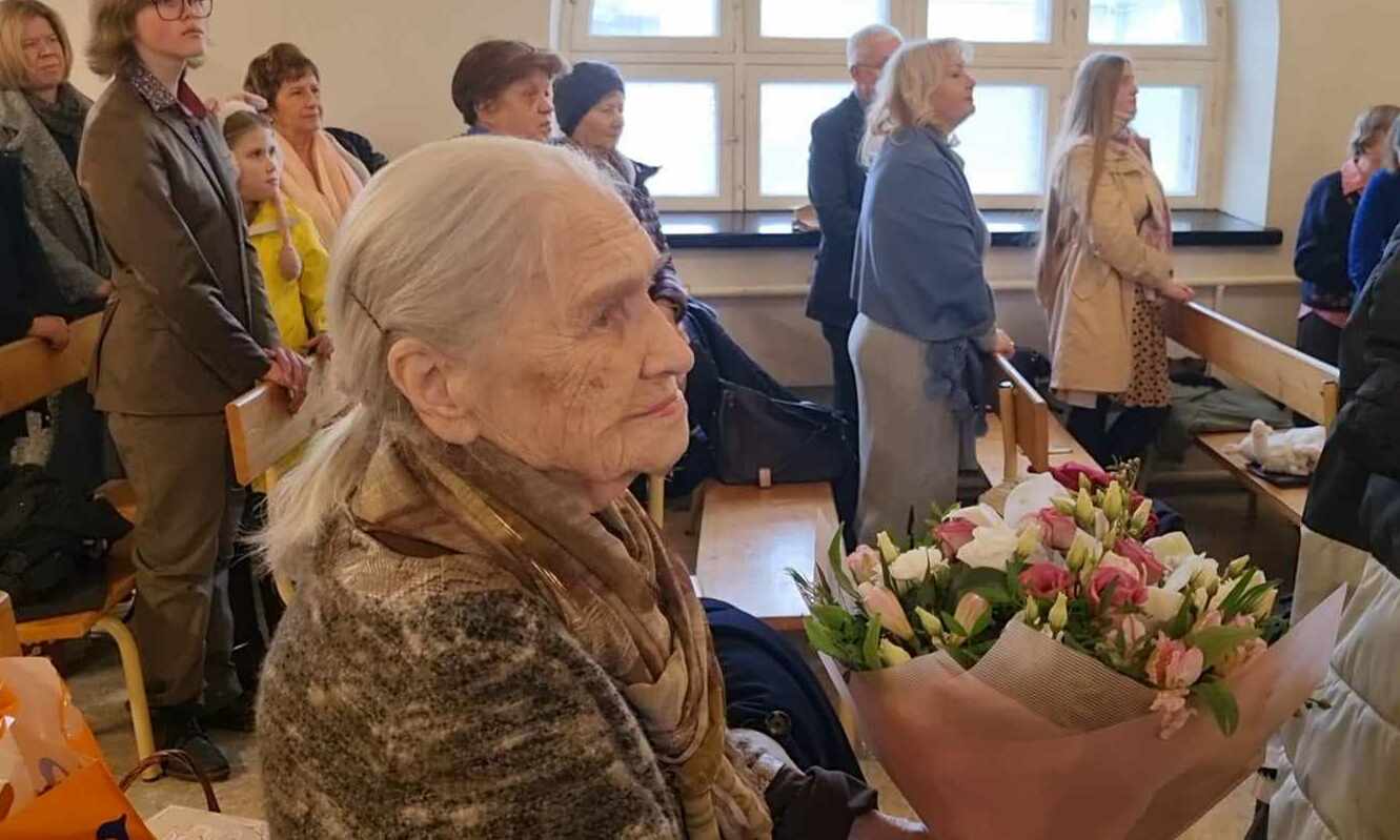 Tallinna koguduse liige Lea Kõrgend sai 100-aastaseks
