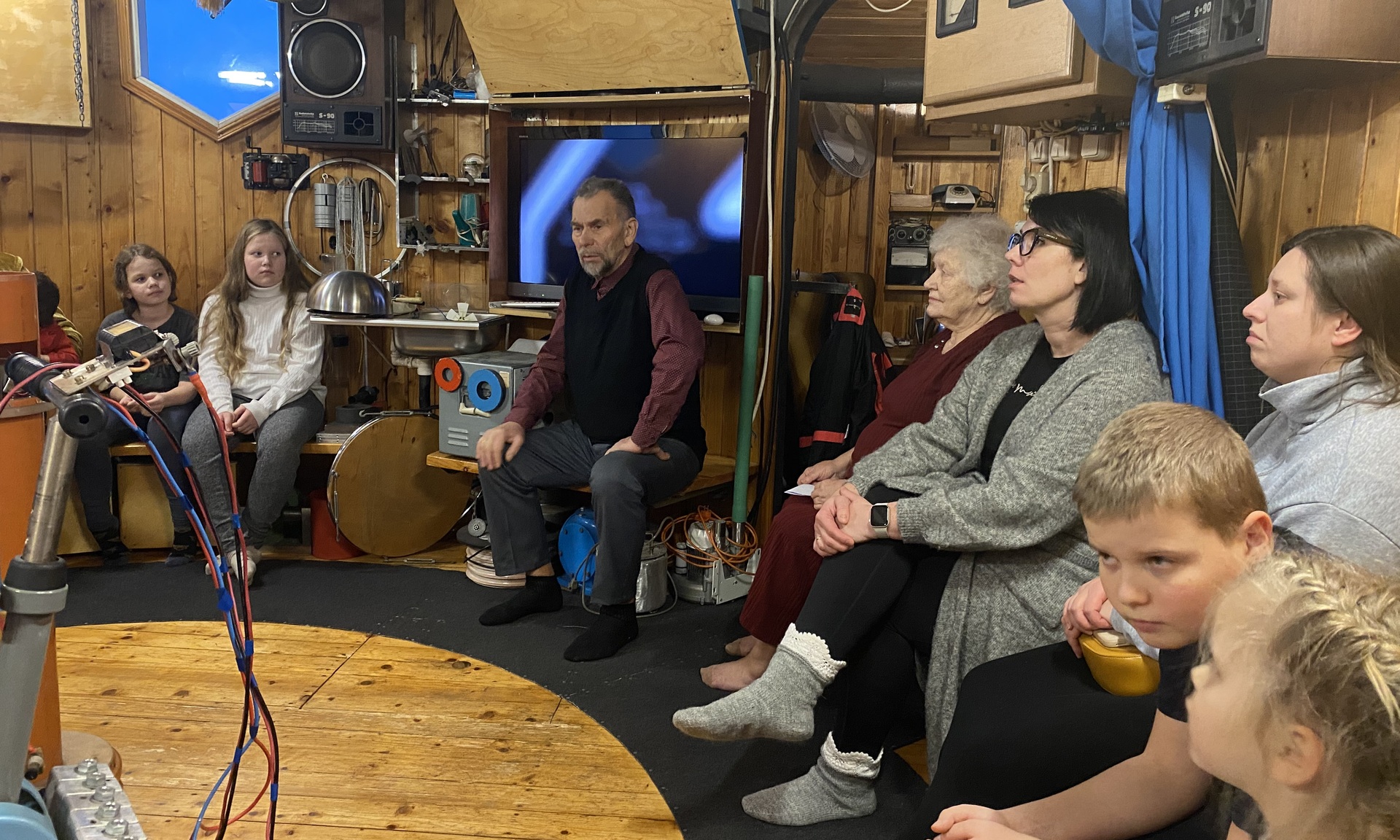 Rajaleidjad õppisid Orioni tähetornis päikesesüsteemi ja galaktikate kohta