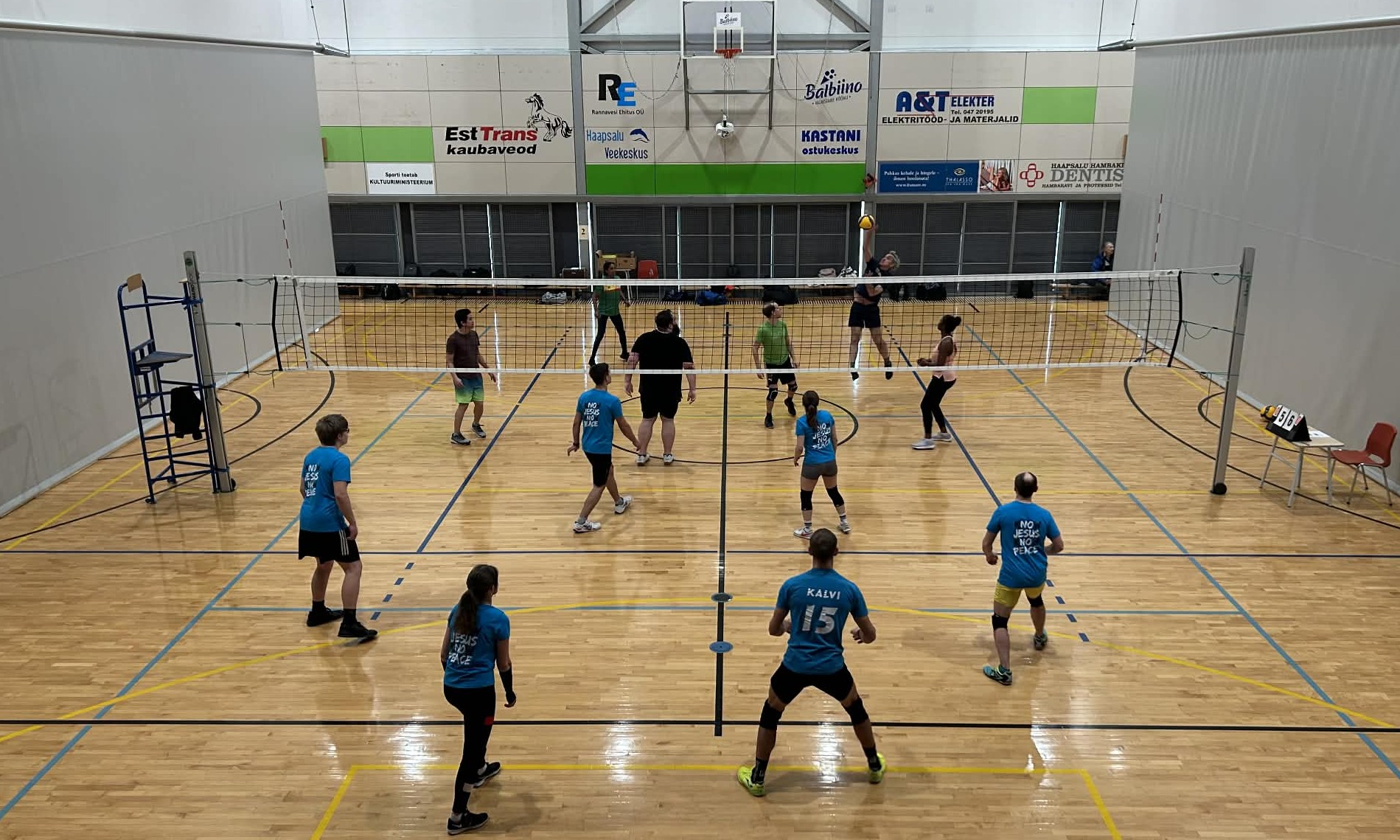 Kevadisel võrkpallikohtumisel osales kuus võistkonda