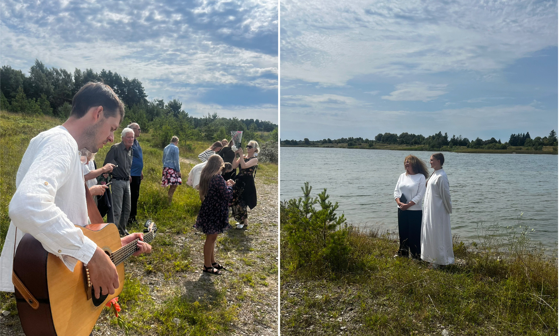 Suvi Kuressaare adventkoguduses: laager, ristimine, sõpruskoguduse külastus ning koguduse taasrajamine